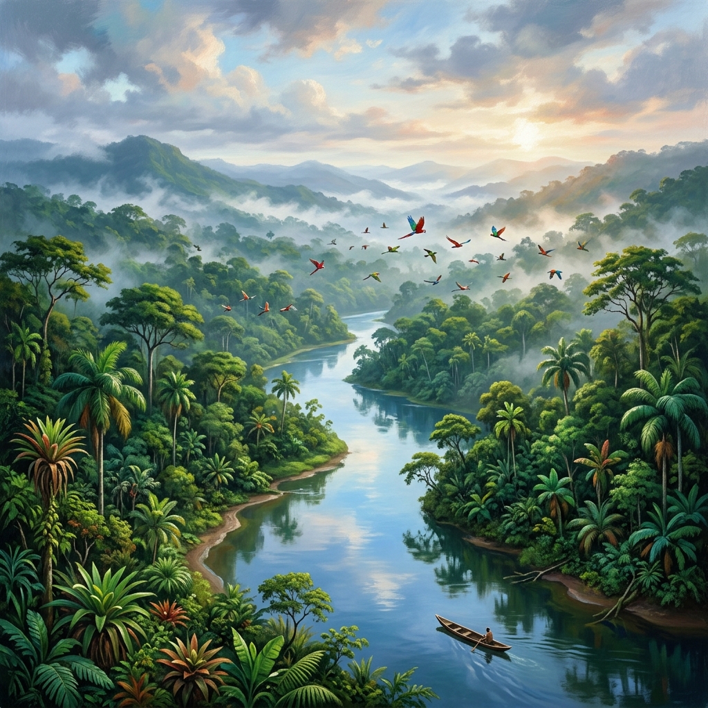 Selva amazónica colombiana — Florencia, Caquetá